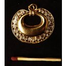 Replik 05 Anh&auml;nger kosmologische Figur Goldmuseum Bogota 75 x 35 mm