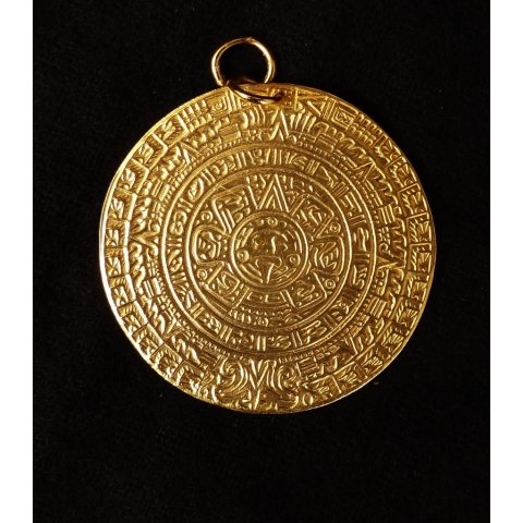Replik 06 Anh&auml;nger kosmologische Figur Goldmuseum Bogota D: 38 mm