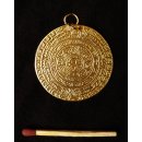 Replik 06 Anh&auml;nger kosmologische Figur Goldmuseum Bogota D: 38 mm