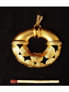 Replik 08 Anh&auml;nger kosmologische Figur Goldmuseum...