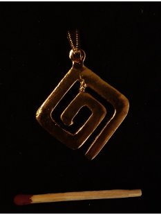 Replik 14 Anh&auml;nger kosmologische Figur Goldmuseum...