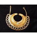 Replik 20 Anh&auml;nger kosmologische Figur Goldmuseum Bogota 100 x 75 mm