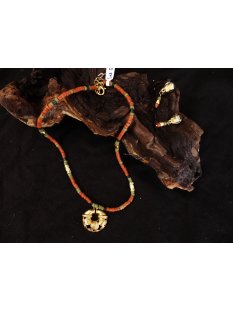 No. 23 Set Kette und Ohrstecker Anh&auml;nger...