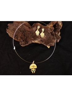 No. 26 Set Kette und Ohrstecker Anh&auml;nger...