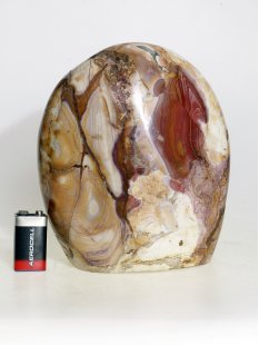 JaS70 Skulptur Freeform polychromer Madagaskar Jaspis 180...