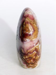 JaS73 Skulptur Freeform polychromer Madagaskar Jaspis 135  mm 1513 g