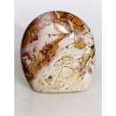 JaS73 Skulptur Freeform polychromer Madagaskar Jaspis 135  mm 1513 g