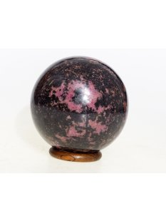 KRh01 Rhodonit Kugel Madagaskar poliert D: 100 mm 2013 g