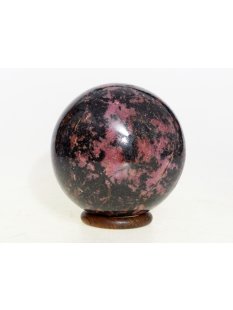 KRh01 Rhodonit Kugel Madagaskar poliert D: 100 mm 2013 g