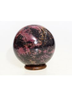 KRh02 Rhodonit Kugel Madagaskar poliert D: 97 mm 1938 g