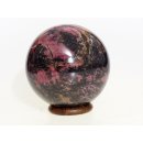 KRh02 Rhodonit Kugel Madagaskar poliert D: 97 mm 1938 g
