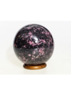 KRh03 Rhodonit Kugel Madagaskar poliert D: 96 mm 1661 g