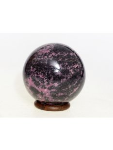 KRh05 Rhodonit Kugel Madagaskar poliert D: 94 mm 1481 g