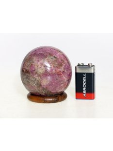KRh08 Rhodonit Kugel Madagaskar poliert D: 72 mm 673 g