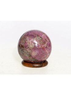 KRh08 Rhodonit Kugel Madagaskar poliert D: 72 mm 673 g