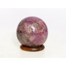 KRh08 Rhodonit Kugel Madagaskar poliert D: 72 mm 673 g