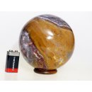 K100.27 Jaspis polychrom Kugel Madagaskar 2890 g D 123 mm