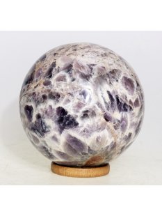 KAme10 Chevron Amethyst Kugel Madagaskar D 115 mm  2320 g