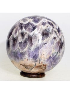 KAme11 Chevron Amethyst Kugel Madagaskar D 123  mm 2650 g
