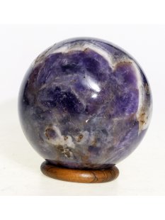 KAme12 Chevron Amethyst Kugel Madagaskar D 92  mm 1164 g