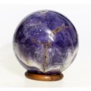 KAme12 Chevron Amethyst Kugel Madagaskar D 92  mm 1164 g