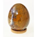 JaEi01 Skulptur Ei polychromer Madagaskar Jaspis 90  mm 659 g