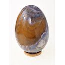 JaEi07 Skulptur Ei polychromer Madagaskar Jaspis 140 mm 1778 g