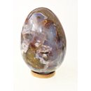 JaEi07 Skulptur Ei polychromer Madagaskar Jaspis 140 mm 1778 g