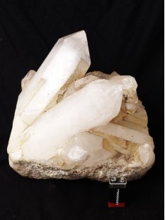 KS199 Bergkristall Quarz Formation Madagaskar 24 x 33 x...