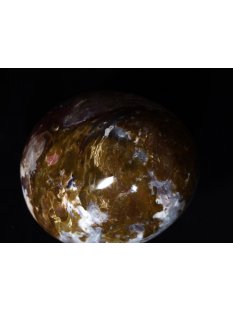 JaEi12 Skulptur Ei polychromer Madagaskar Jaspis L: 170 mm 3450 g