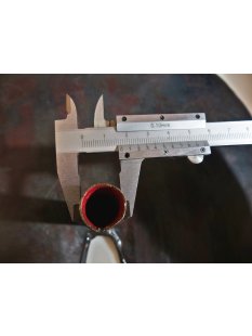 Garten Deko Skulptur Blech Blatt, mattschwarz, gro&szlig;,  auf Stiel steckbar  D: 40 cm