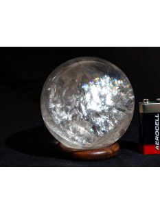 KB06 Bergkristall Heilstein Kugel Madagaskar 784 g; D: 80 mm