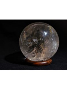 KB06 Bergkristall Heilstein Kugel Madagaskar 784 g; D: 80 mm