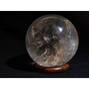 KB06 Bergkristall Heilstein Kugel Madagaskar 784 g; D: 80 mm