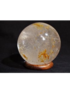 KB08 Bergkristall Heilstein Kugel Madagaskar 790 g; D: 80 mm