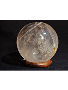 KB08 Bergkristall Heilstein Kugel Madagaskar 790 g; D: 80 mm