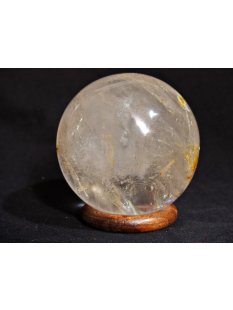 KB08 Bergkristall Heilstein Kugel Madagaskar 790 g; D: 80 mm