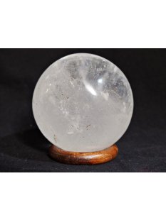 KB09 Bergkristall Heilstein Kugel Madagaskar 726 g; D: 80 mm