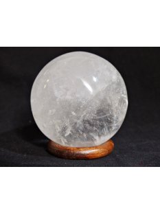 KB09 Bergkristall Heilstein Kugel Madagaskar 726 g; D: 80 mm