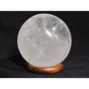 KB09 Bergkristall Heilstein Kugel Madagaskar 726 g; D: 80 mm