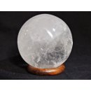 KB09 Bergkristall Heilstein Kugel Madagaskar 726 g; D: 80 mm