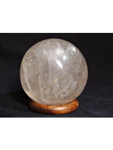 KB11 Bergkristall Heilstein Kugel Madagaskar 626 g; D: 70 mm