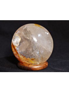 KB12 Bergkristall Heilstein Kugel Madagaskar 614 g; D: 70 mm