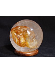 KB12 Bergkristall Heilstein Kugel Madagaskar 614 g; D: 70 mm