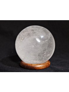 KB13 Bergkristall Heilstein Kugel Madagaskar 533 g; D: 70 mm