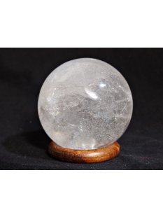 KB13 Bergkristall Heilstein Kugel Madagaskar 533 g; D: 70 mm