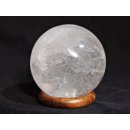 KB13 Bergkristall Heilstein Kugel Madagaskar 533 g; D: 70 mm