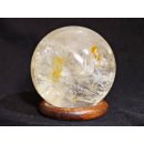 KB15 Bergkristall Heilstein Kugel Madagaskar 445 g; D: 70 mm