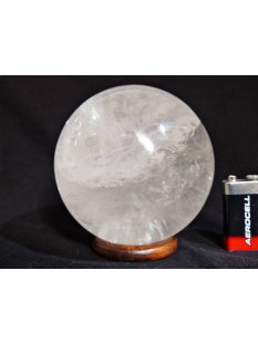 KB17 Bergkristall Heilstein Kugel Madagaskar 1520 g; D:...