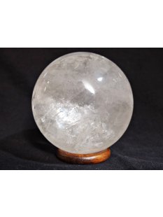 KB17 Bergkristall Heilstein Kugel Madagaskar 1520 g; D: 100 mm